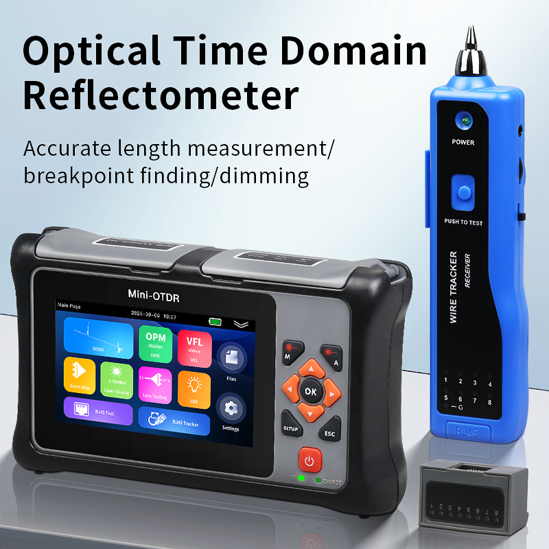 Optical Time Domain Reflectometer Otdr 1310 1550Nm - เครื่องวัด OTDR แบบหน้าจอสัมผัสอเนกประสงค์ KP800 ระยะ 100