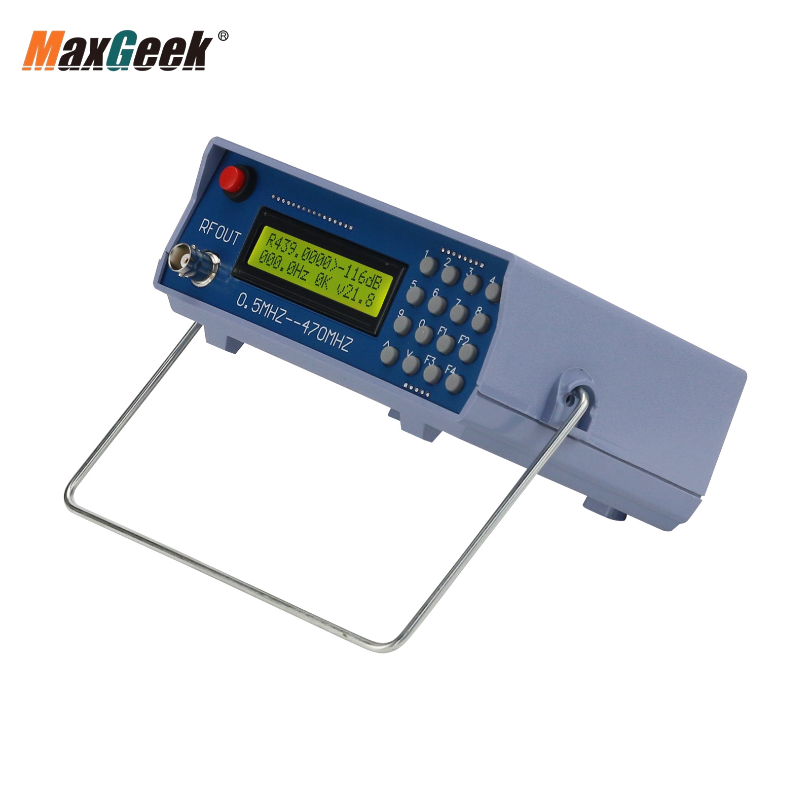 Rf Signal Generator 0.5Mhz To 470Mhz - Maxgeek สัญญาณ 0.5MHz-470MHz RF เครื่องกําเนิดสัญญาณ Meter