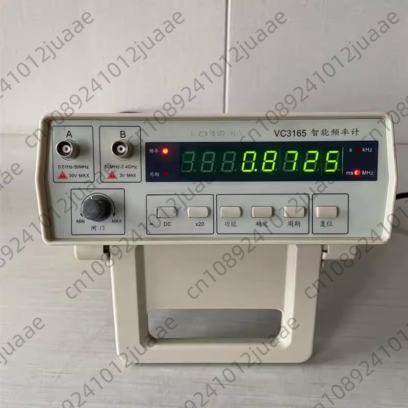 Benchtop Frequency Counter Meter 2.4Ghz - เครื่องวัดความถี่แบบตั้งโต๊ะดิจิตอล AC/DC รุ่น VC3165 ความละเอียดสูง พร้อมเสาอากาศ