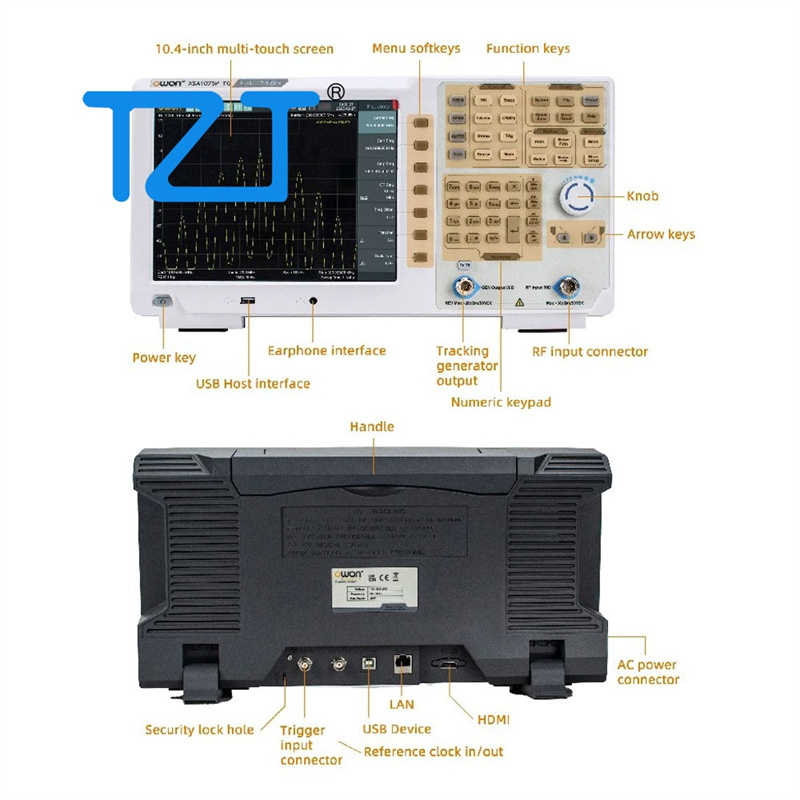 TZT OWON XSA1015P-TG/XSA1032P- - Spectrum Analyzer Tracking Generator 1.5Ghz บทวิจารณ์และราคา