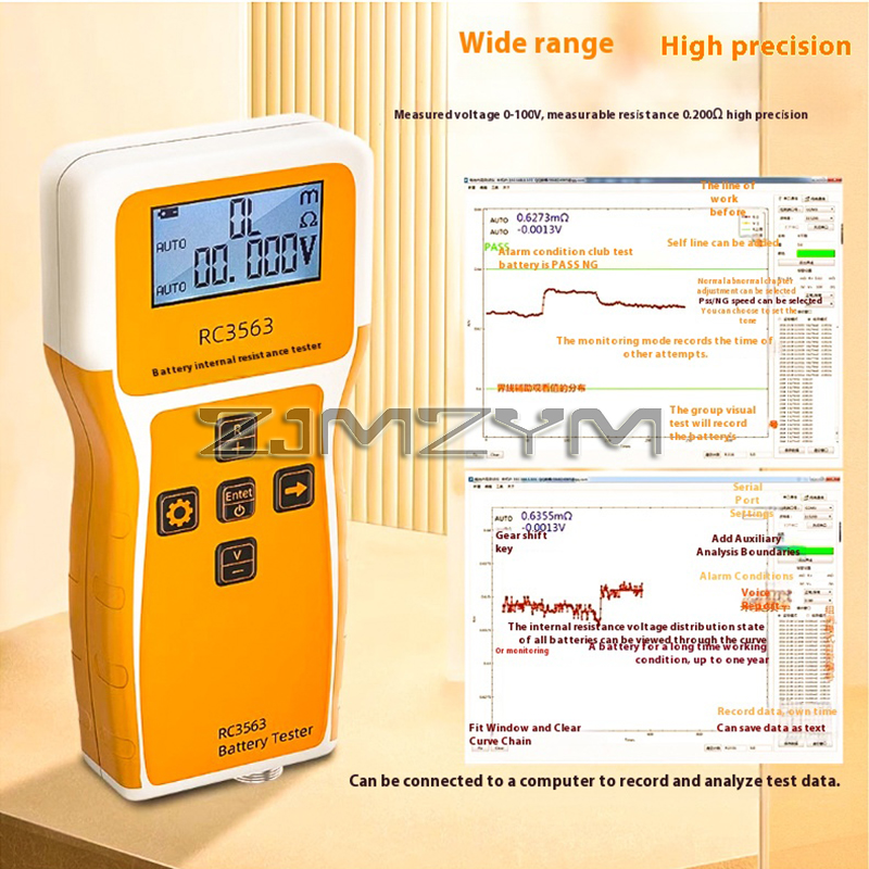 RC3563 แบตเตอรี่แรงดันไฟฟ้าเคร - Battery Internal Resistance Tester Four Wire บทวิจารณ์และราคา