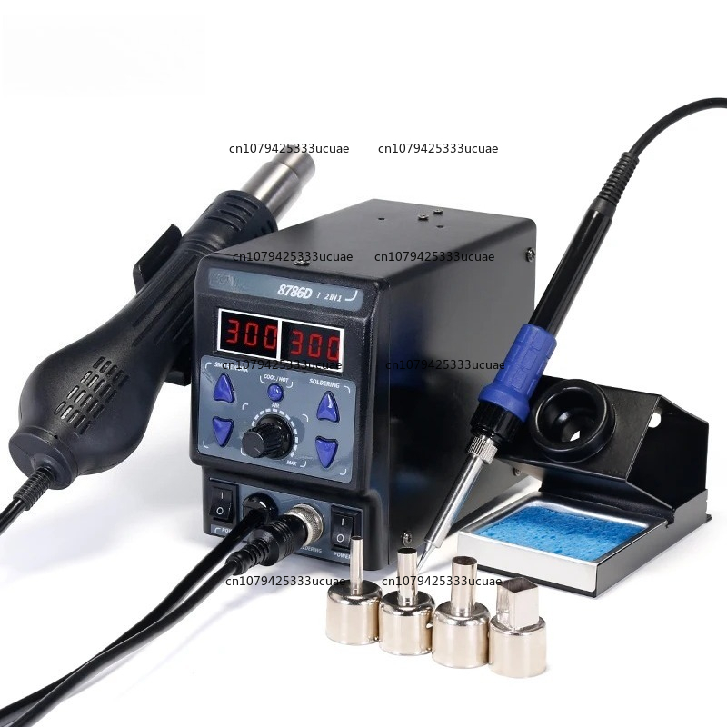 สถานีรีเวิร์ค 2-in-1 รุ่น 8786 - Smd Rework Station Hot Air Soldering 2 In 1 บทวิจารณ์และราคา