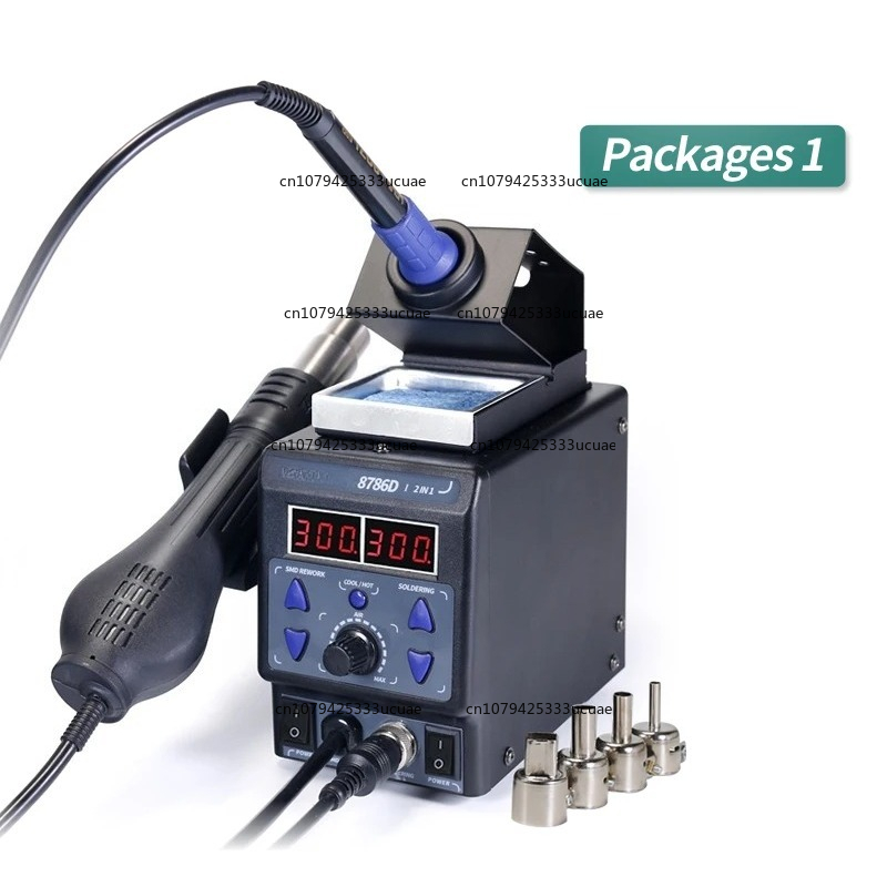 สถานีรีเวิร์ค 2-in-1 รุ่น 8786 - Smd Rework Station Hot Air Soldering 2 In 1 บทวิจารณ์และราคา