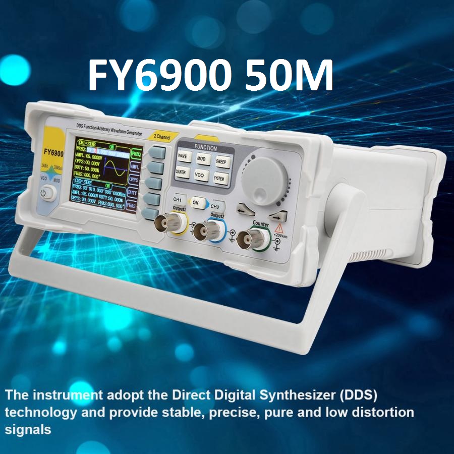 Feelelec FY6900 0-60MHz เครื่อ - Dual Channel Arbitrary Waveform Function Generator 60Mhz บทวิจารณ์และราคา