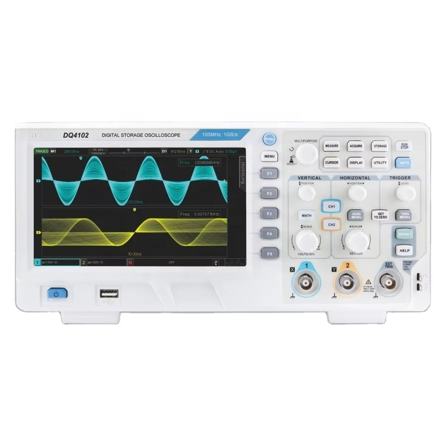 ออสซิลโลสโคปแบบดิจิตอล DQ9104  - Digital Storage Oscilloscope 4 Channel 100Mhz บทวิจารณ์และราคา
