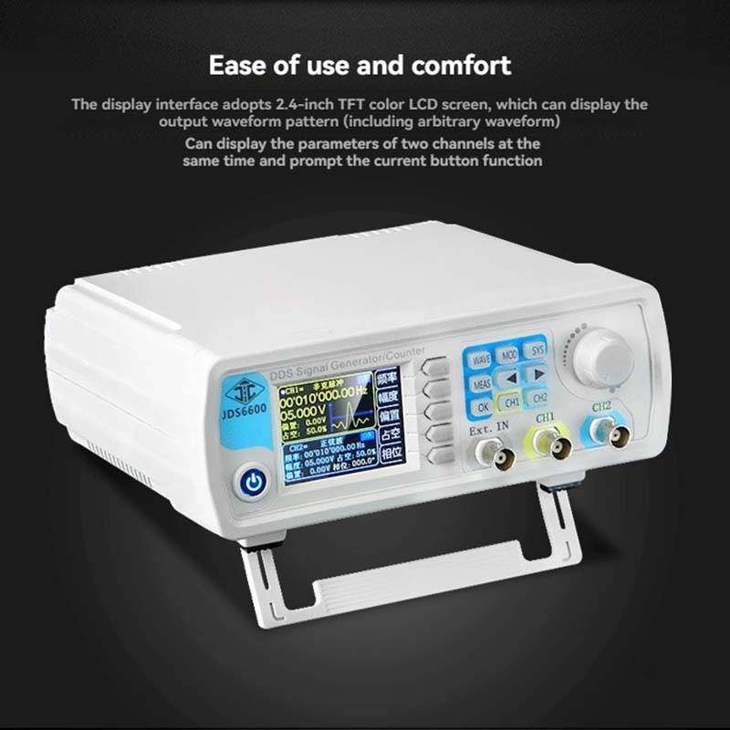 เครื่องกำเนิดสัญญาณ DDS แบบสอง - Dual Channel Arbitrary Waveform Function Generator 60Mhz บทวิจารณ์และราคา