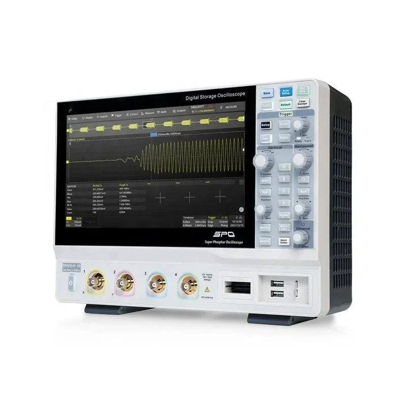 ออสซิลโลสโคปแบบดิจิตอลเก็บข้อม - Digital Storage Oscilloscope 4 Channel 100Mhz บทวิจารณ์และราคา