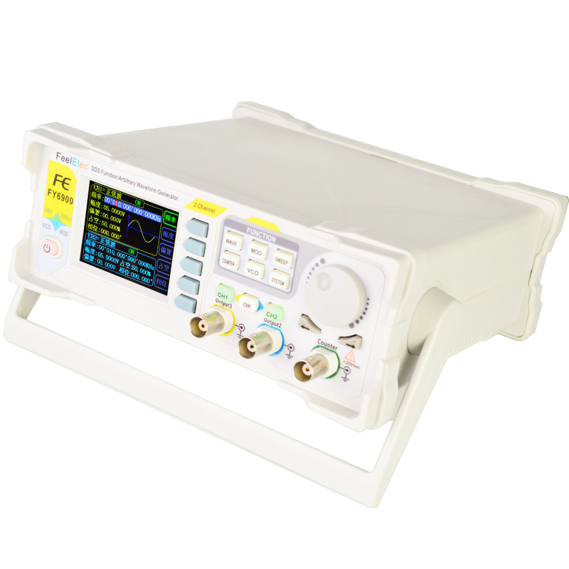 ใหม่ FY6900 60MHz Dual Channel - Dual Channel Arbitrary Waveform Function Generator 60Mhz บทวิจารณ์และราคา