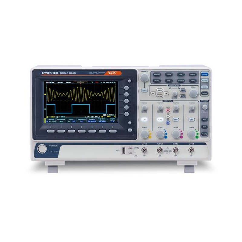GDS-1104B ออสซิลโลสโคปดิจิตอลแ - Digital Storage Oscilloscope 4 Channel 100Mhz บทวิจารณ์และราคา