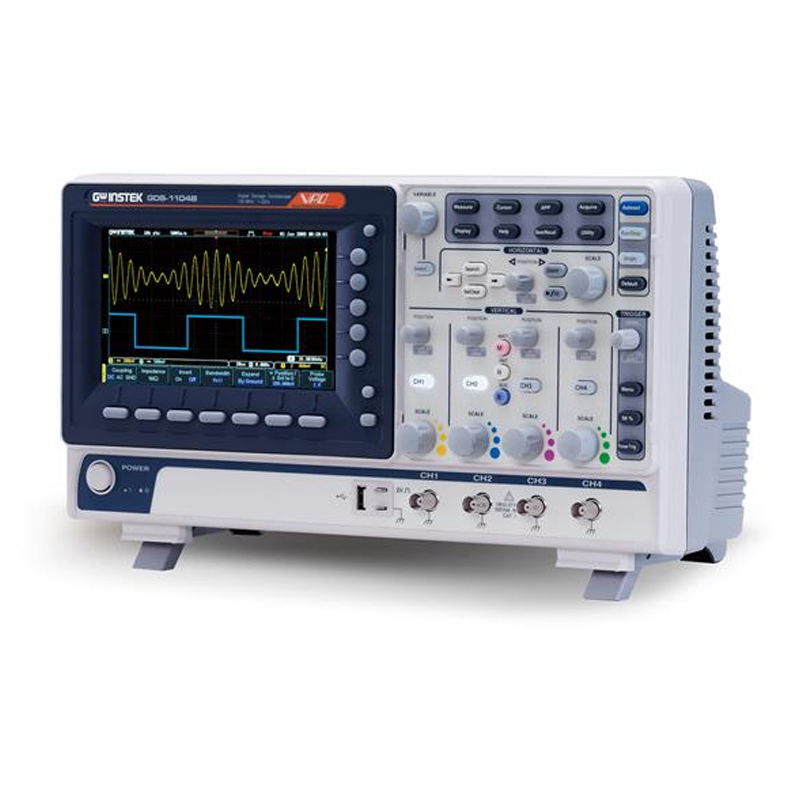 GDS-1104B ออสซิลโลสโคปดิจิตอลแ - Digital Storage Oscilloscope 4 Channel 100Mhz บทวิจารณ์และราคา