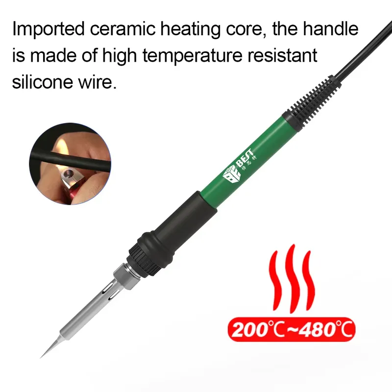 สถานีบัดกรีดิจิตอล BST-898d+ ร - Smd Rework Station Hot Air Soldering 2 In 1 บทวิจารณ์และราคา